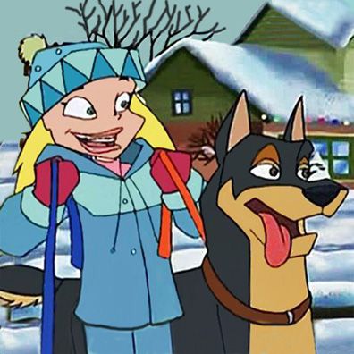 Samson; famous dog in TV, Braceface