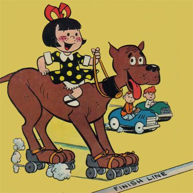 Schultz; famous dog in comics, Sweetie Pie