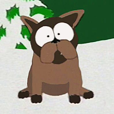 Sparky; famous dog in TV, South Park