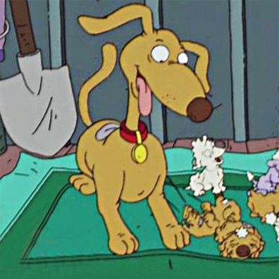 Spike; famous dog in TV, Rugrats