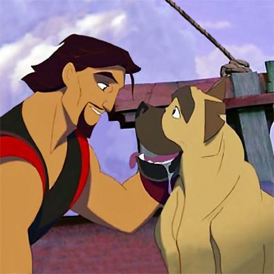 Spike; famous dog in movie, Sinbad: Legend of the Seven Seas