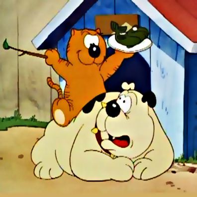 Spike; famous dog in TV, Heathcliff and The Catillac Cats