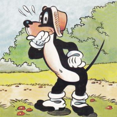 Tekko Taks; famous dog in comics, Tekko Taks