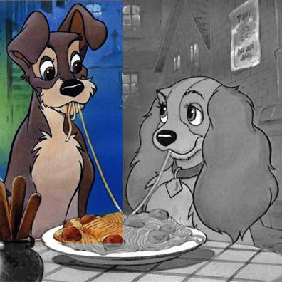Tramp; famous dog in movie, Lady and the Tramp