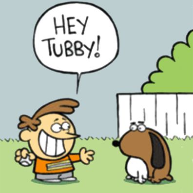 Tubby; famous dog in comics, Take It From The Tinkersons