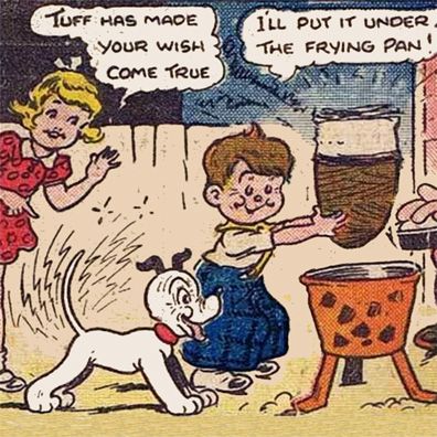 Tuffy; famous dog in comics, Tuffy and his Magic Tail