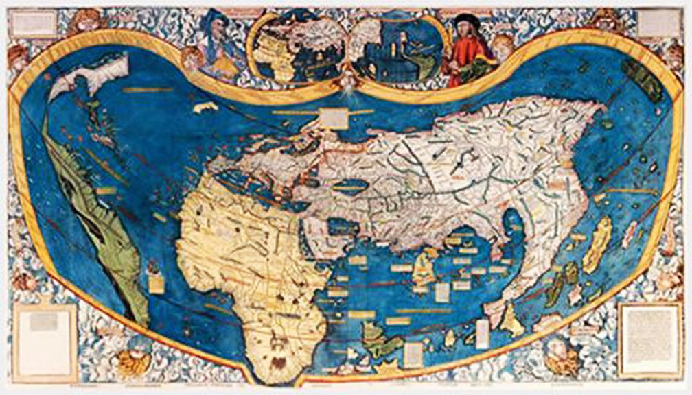 artin Waldseemüller's map