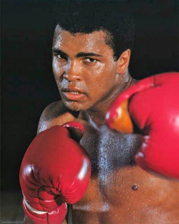 Cassius Clay, aka Muhammad Ali