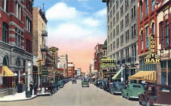 Last Chance Gulch, Helena in the 1940s