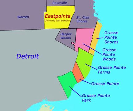 East Pointe Michigan, formerly East Detroit