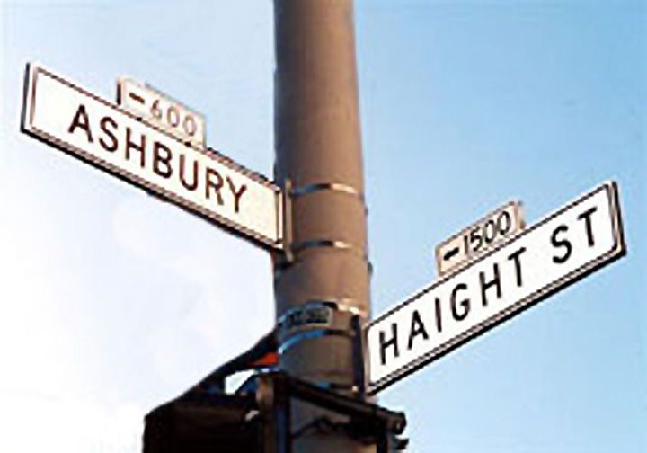 Haight Ashbury Street Sign