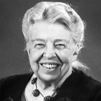 U. S. president and spouse Anna Eleanor Roosevelt