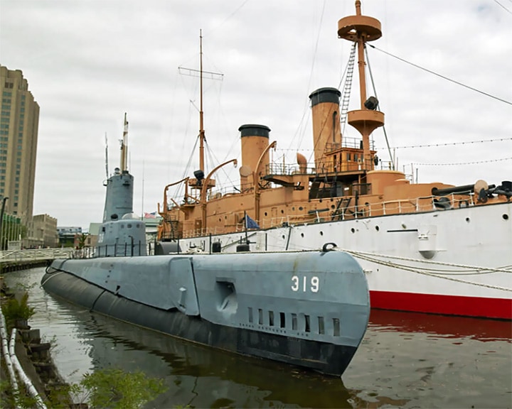 Becuna, USS, famous ships