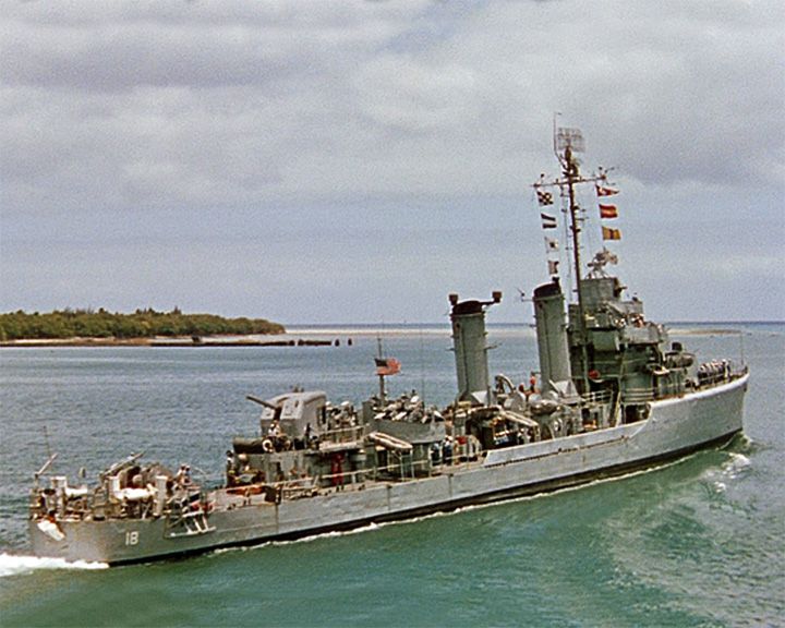 Caine, USS, famous ships