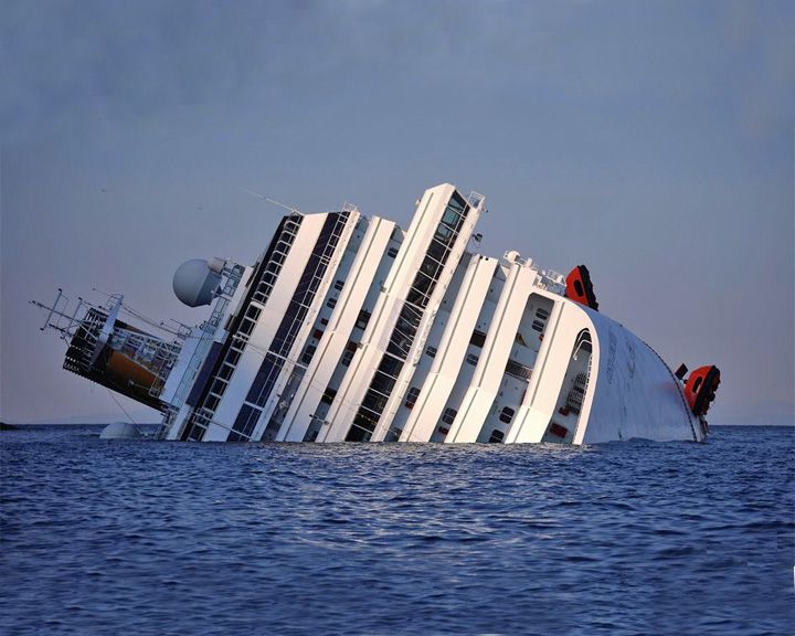 Costa Concordia, famous ships