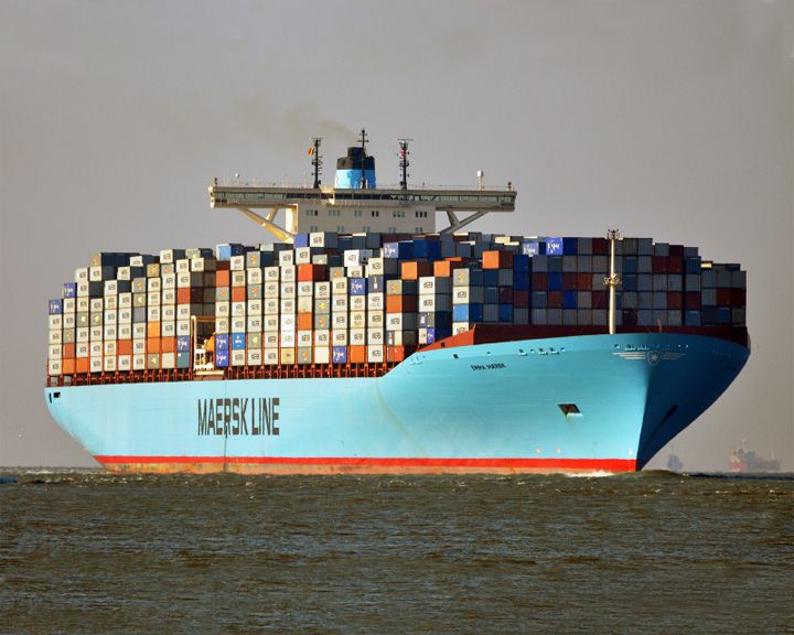 Emma Maersk, famous ships