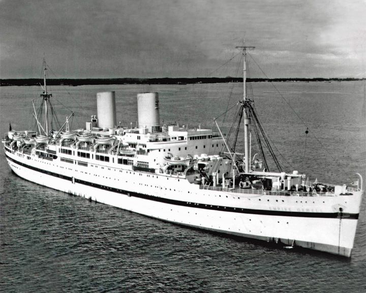 Empire Windrush, MV, famous ships