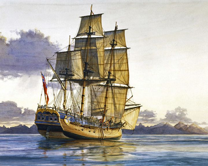 Endeavour, HMS, famous ships