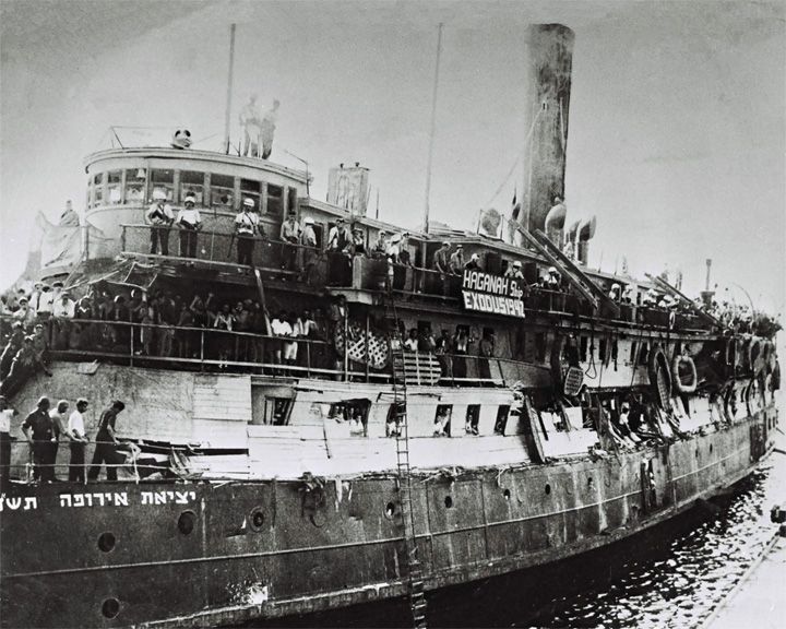 Exodus 1947, famous ships