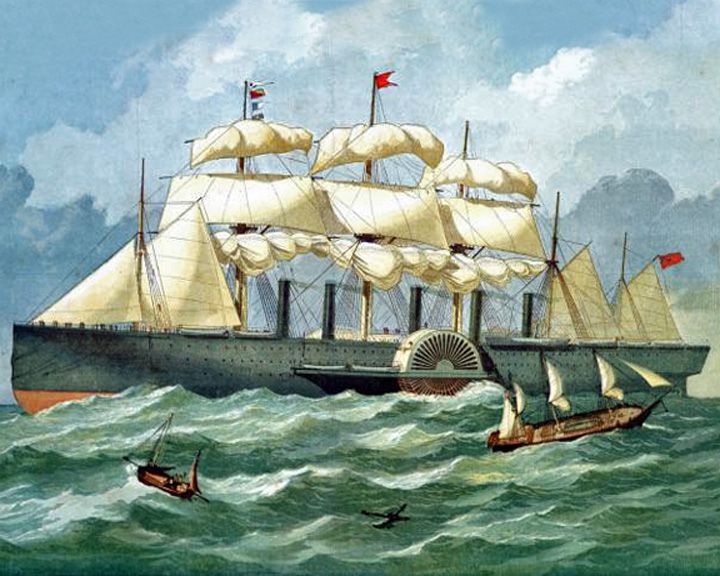 Great Eastern, SS, famous ships