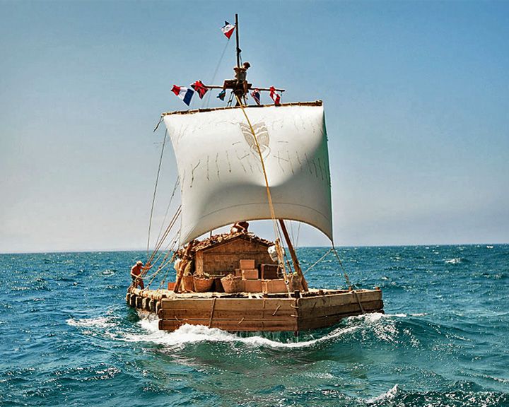 Kon Tiki, famous ships