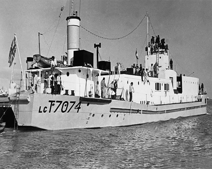 LCT7074, HM, famous ships
