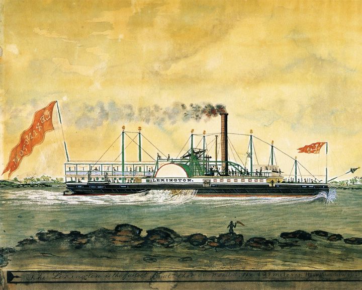 Lexington, famous ships