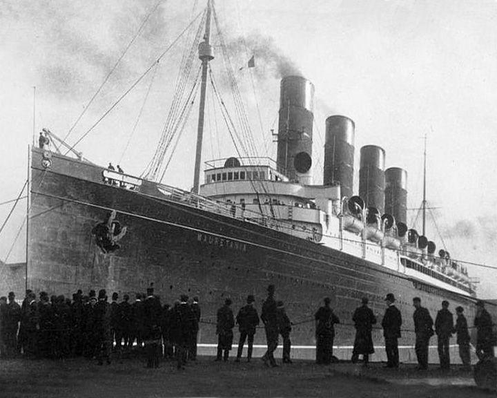 Mauretania, RMS, famous ships