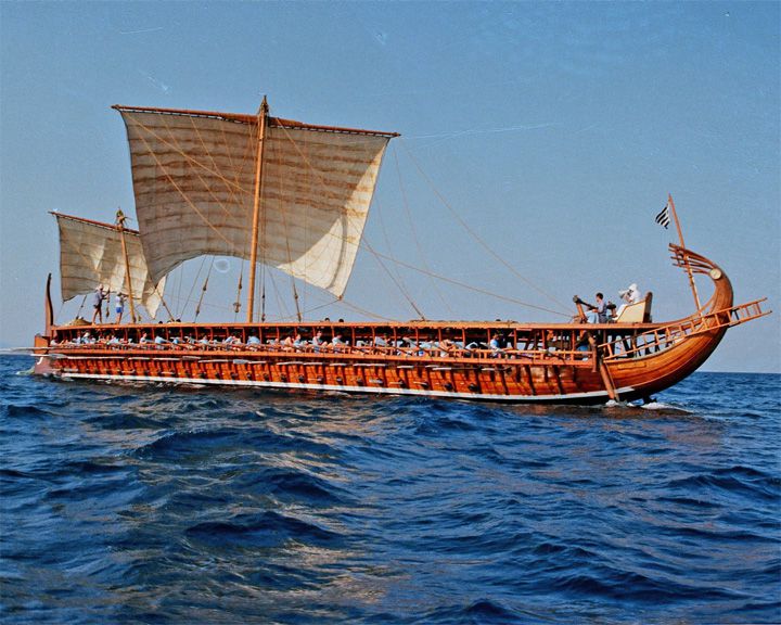 Olympias, famous ships