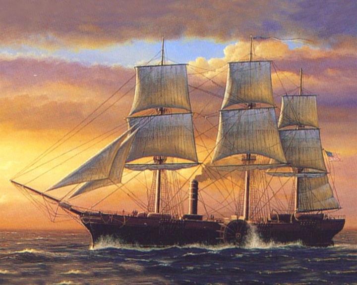 Savannah, SS, famous ships