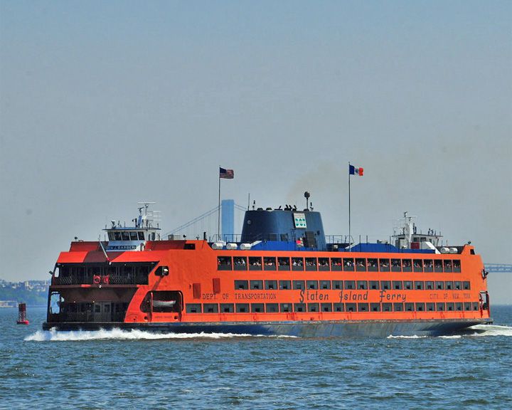 Staten Island Ferry, famous ships