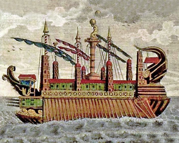 Syracusia, famous ships