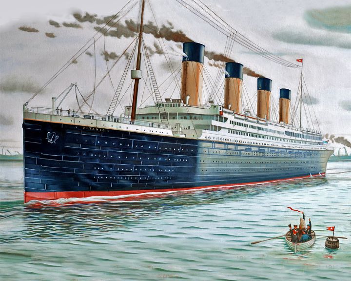 Titanic, RMS, famous ships