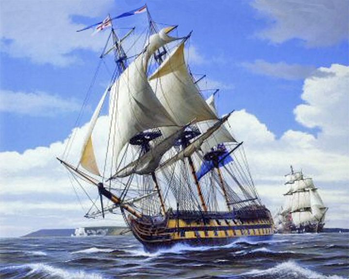 Vanguard, HMS, famous ships