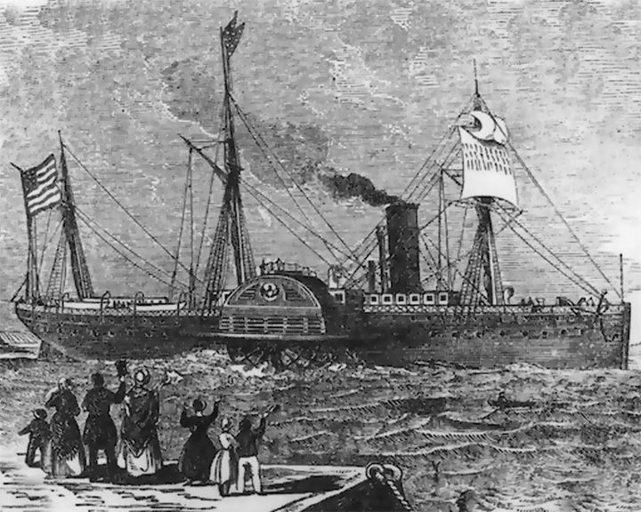 Winfield Scott, SS, famous ships