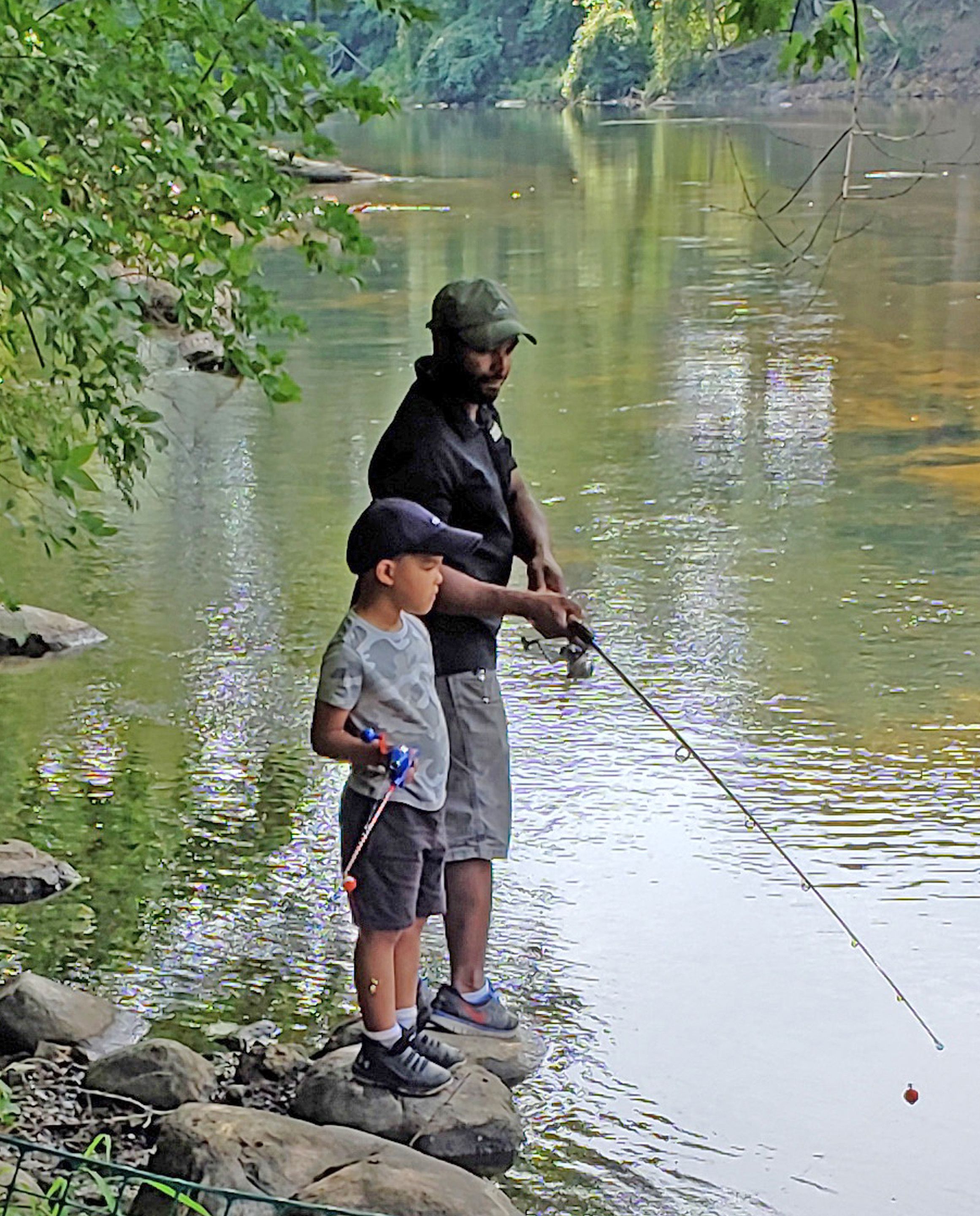free photos, Fishing Lesson