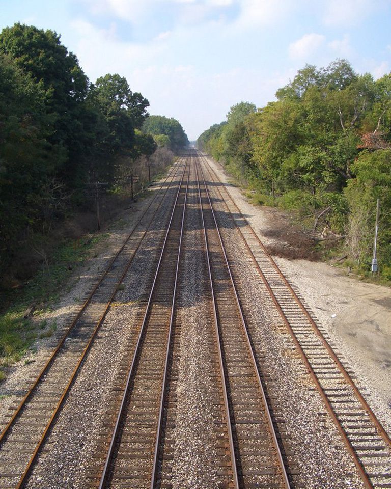 free photos, Railroad perspective